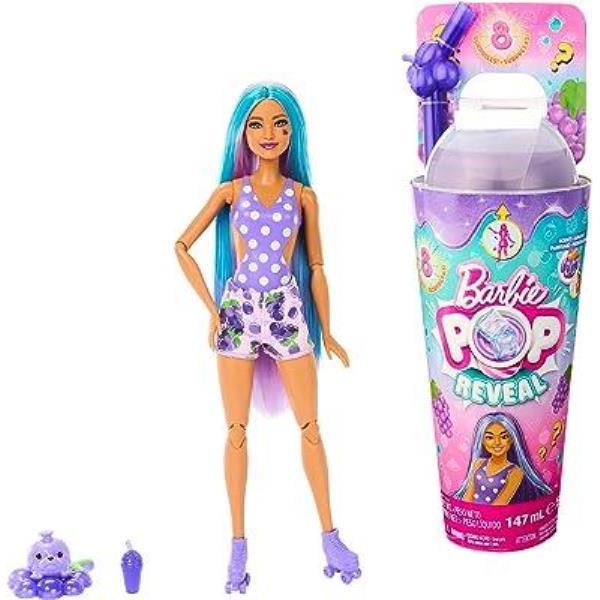 BARBIE POP REVEAL FRUTAS UVA » ¡Comprar Ahora!